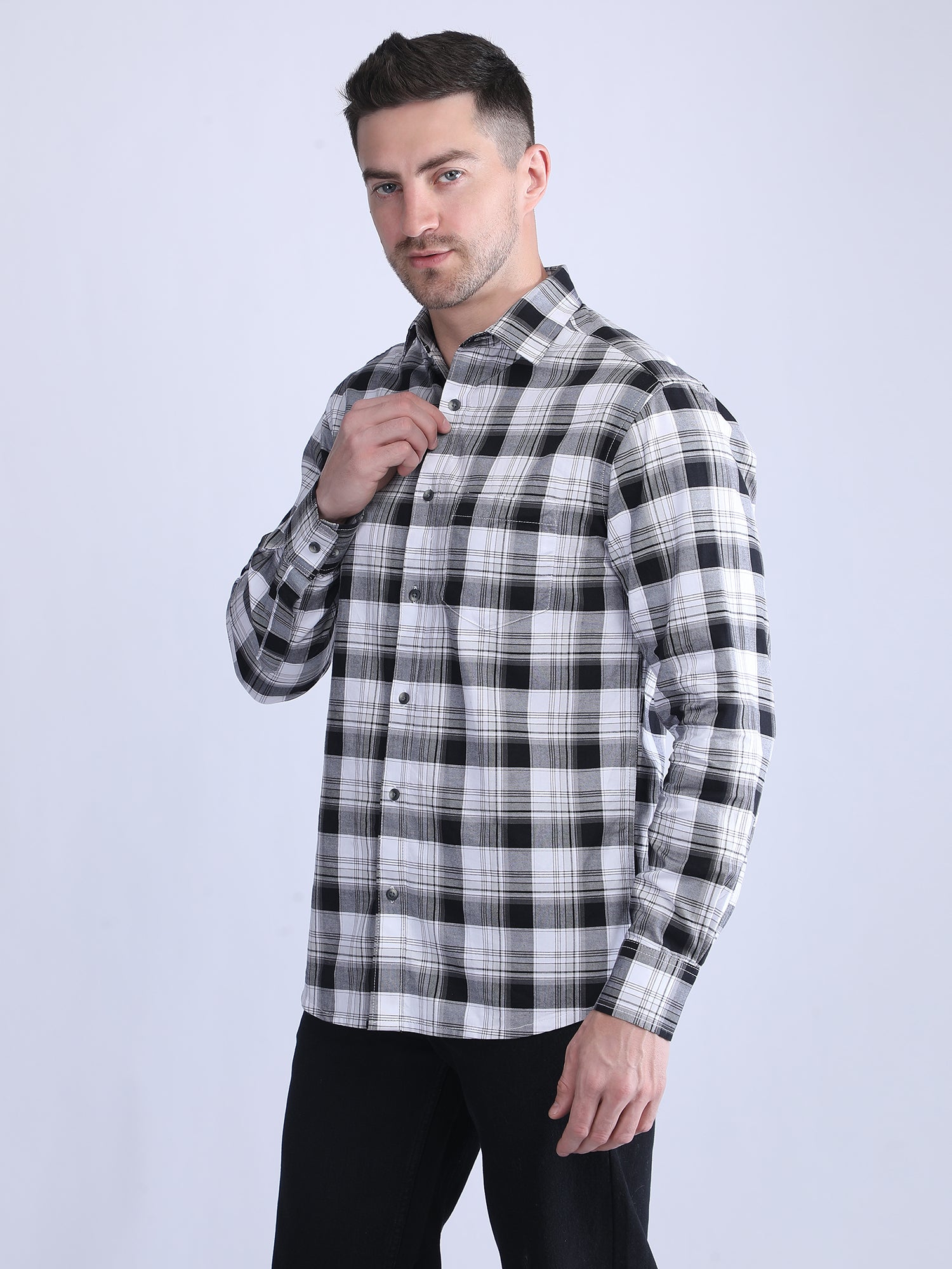 Regular Fit  Checks Shirt