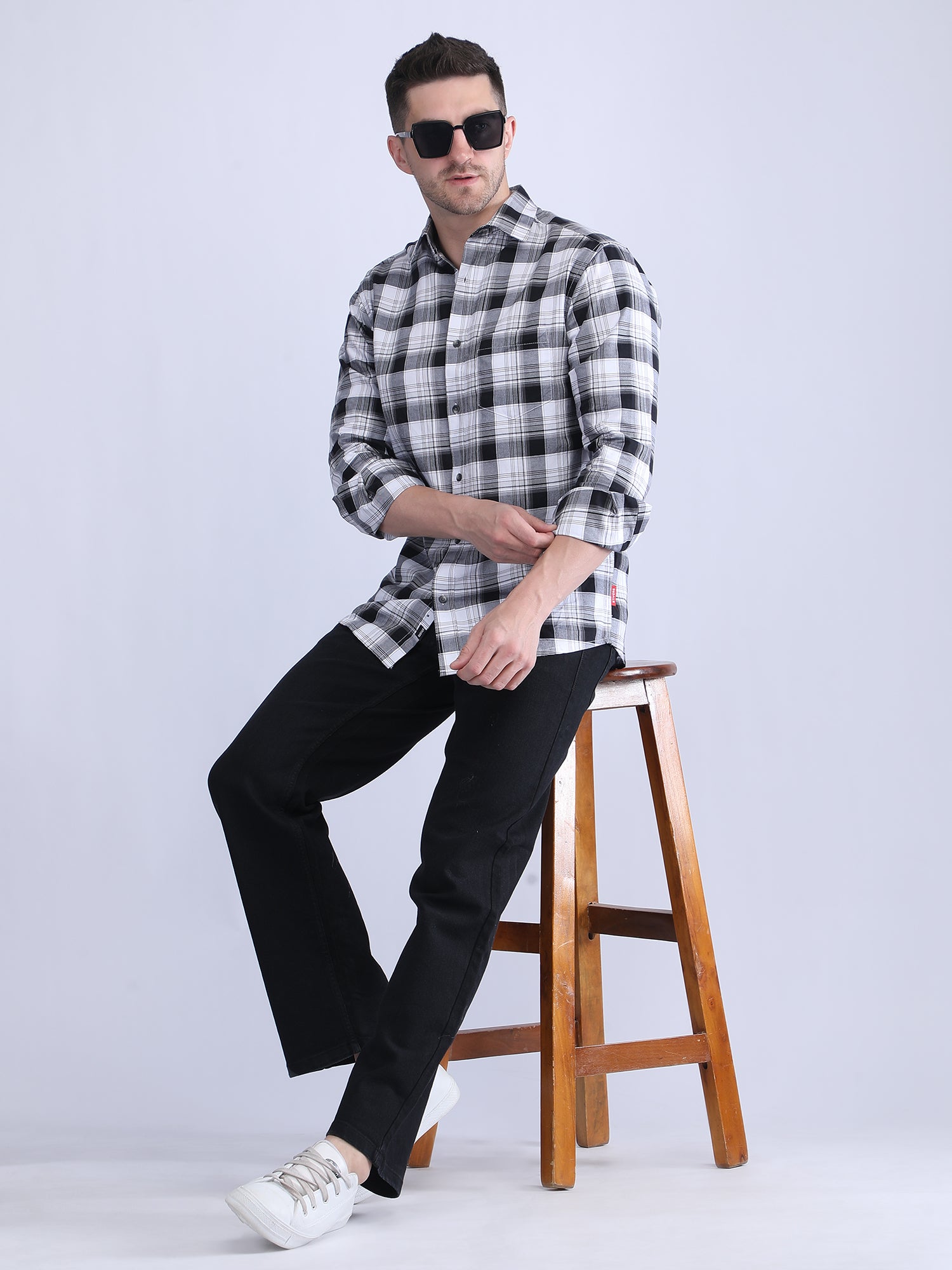 Regular Fit  Checks Shirt