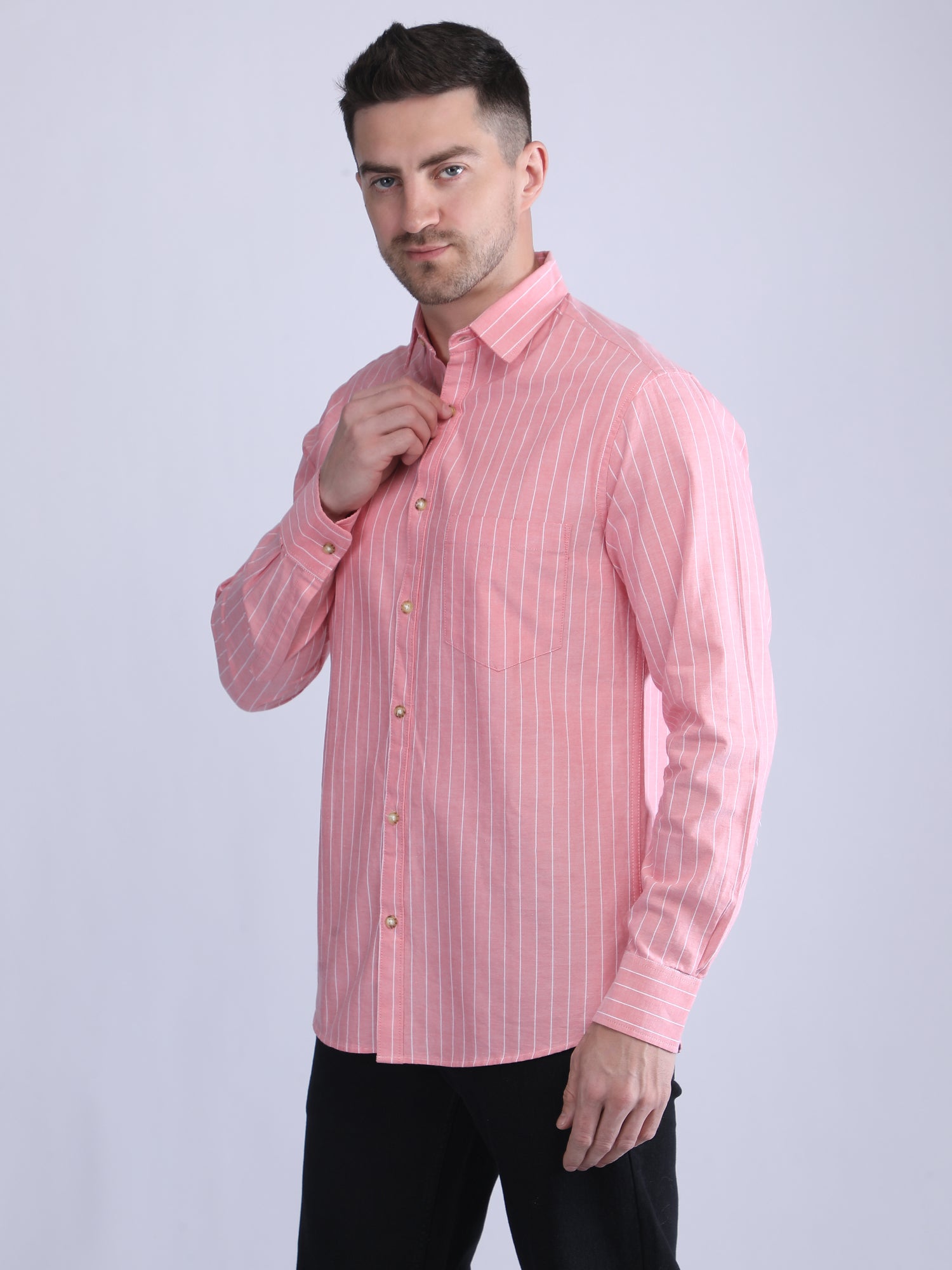 Regular Fit Striped Shirt