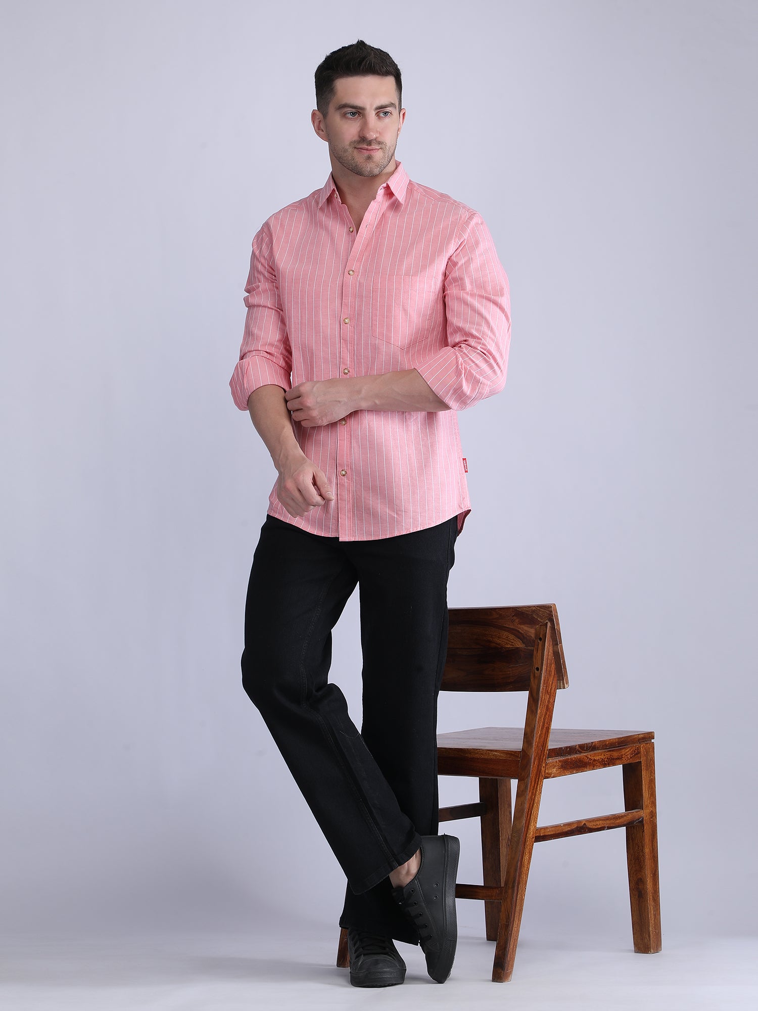 Regular Fit Striped Shirt