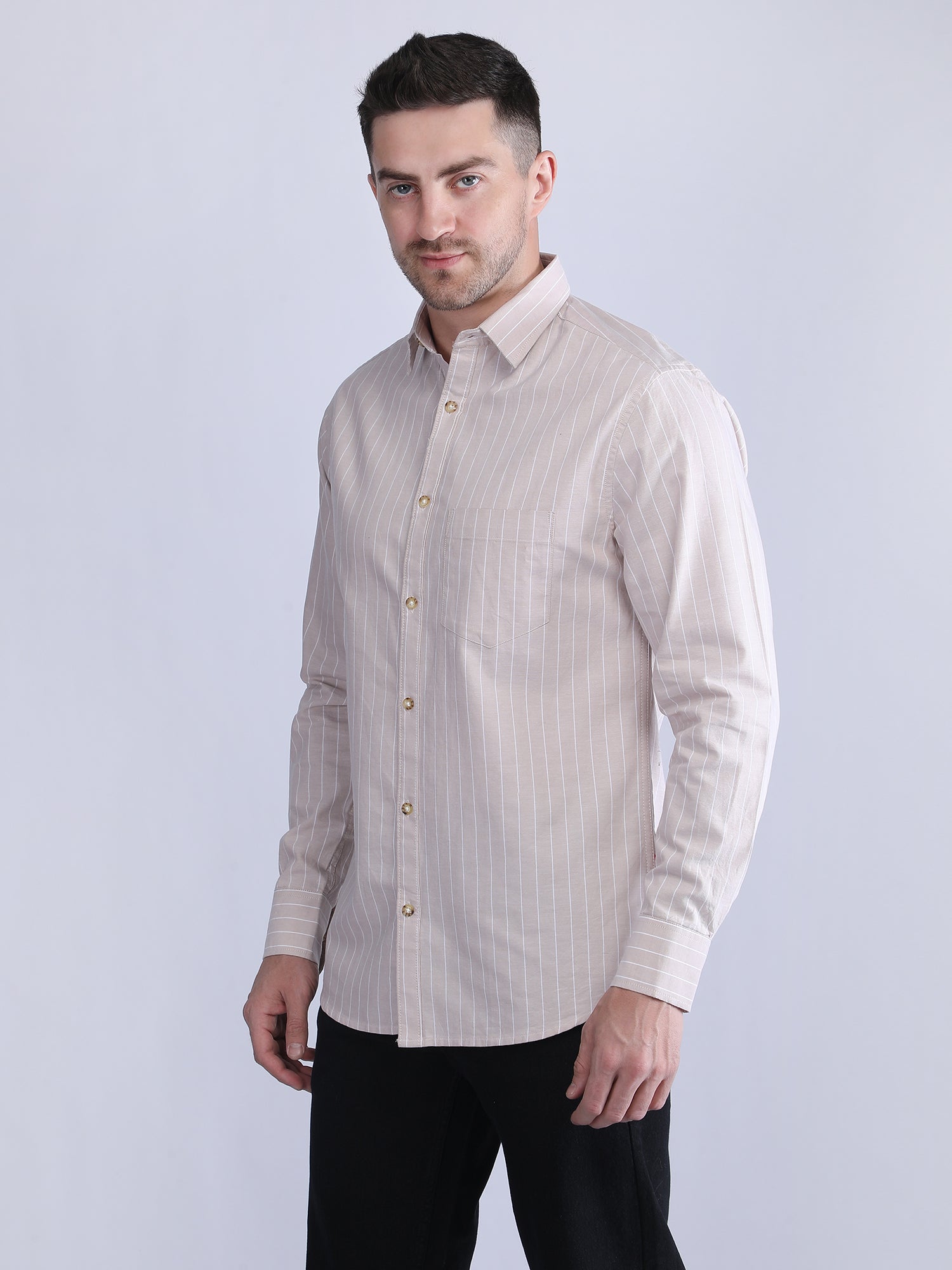 Regular Fit Striped Shirt