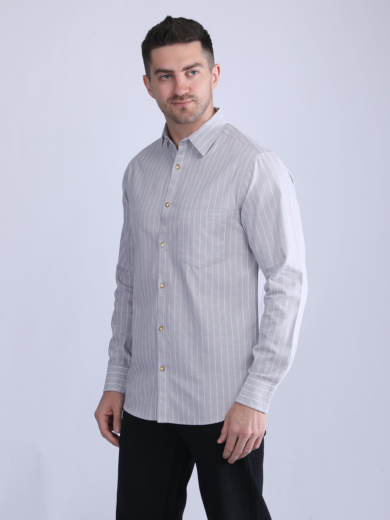 Regular Fit Striped Shirt