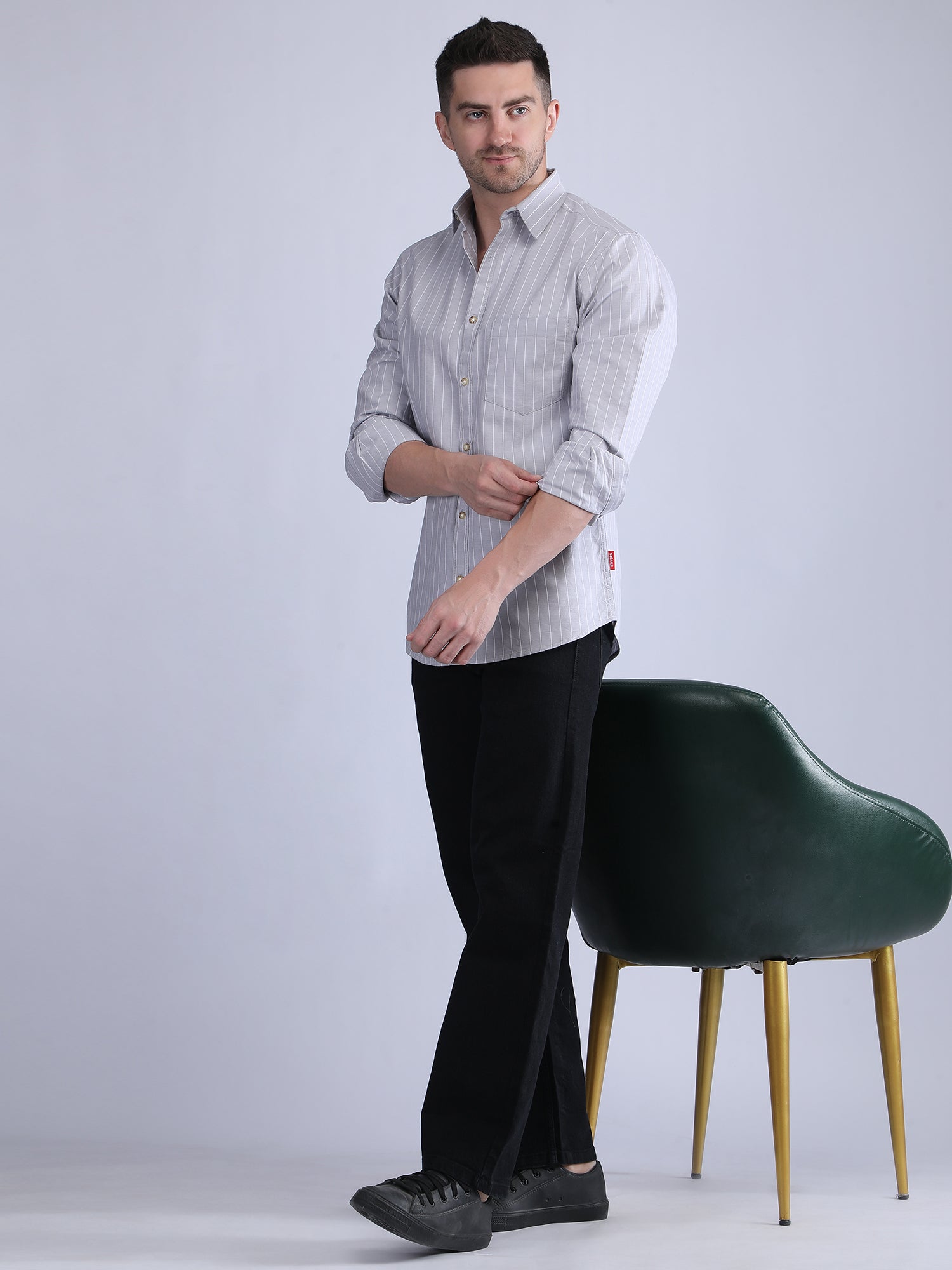 Regular Fit Striped Shirt