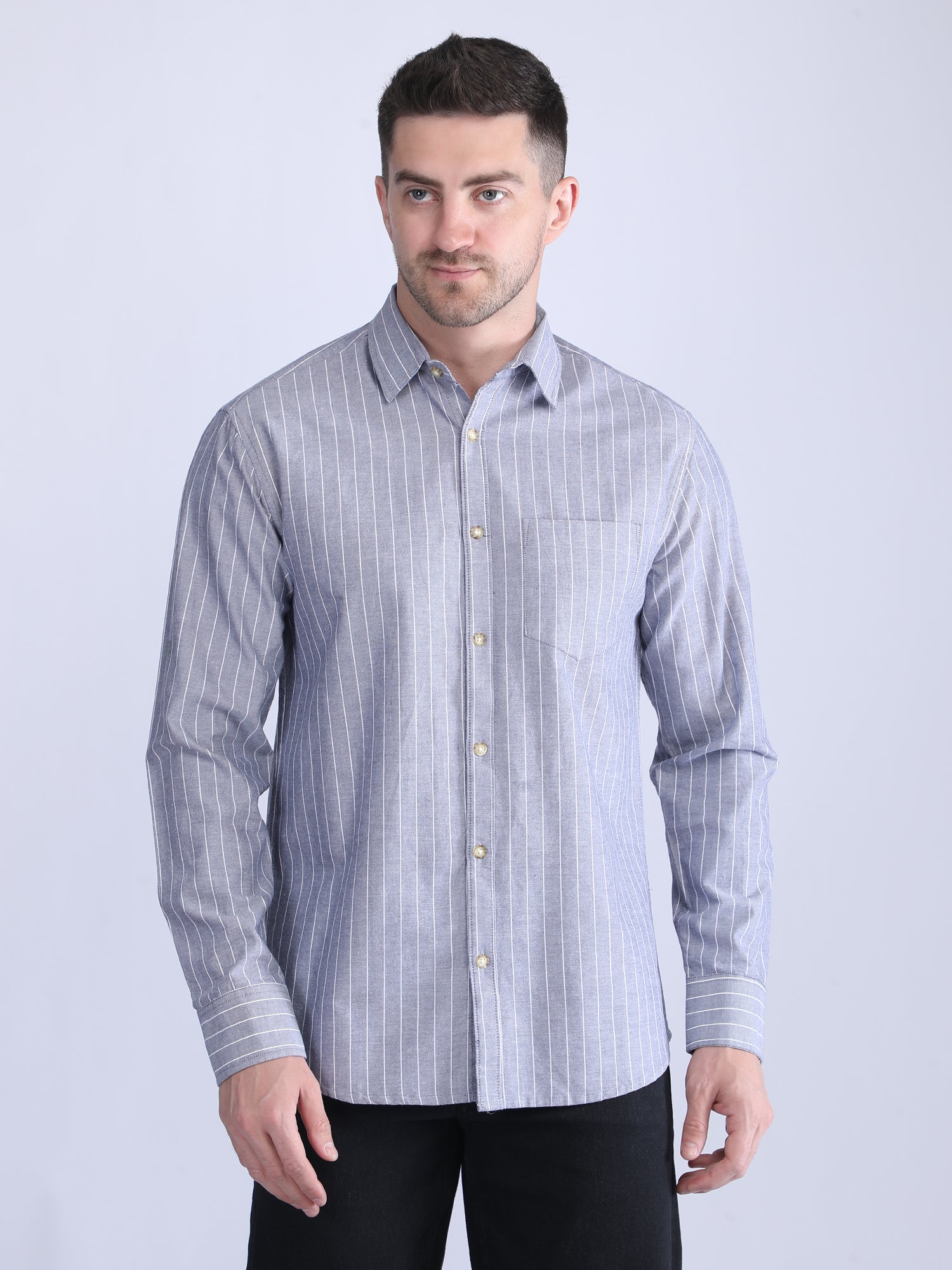 Regular Fit Striped Shirt