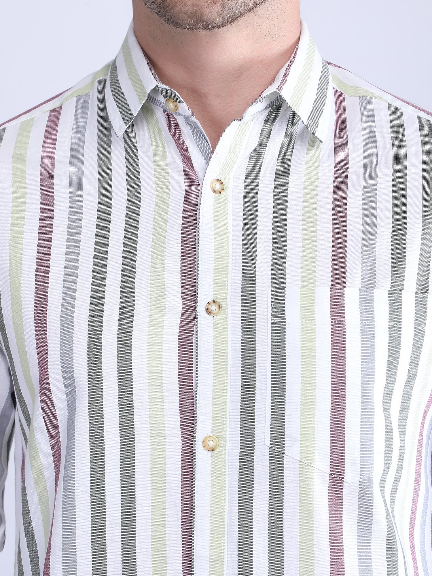 Regular Fit Striped Shirt