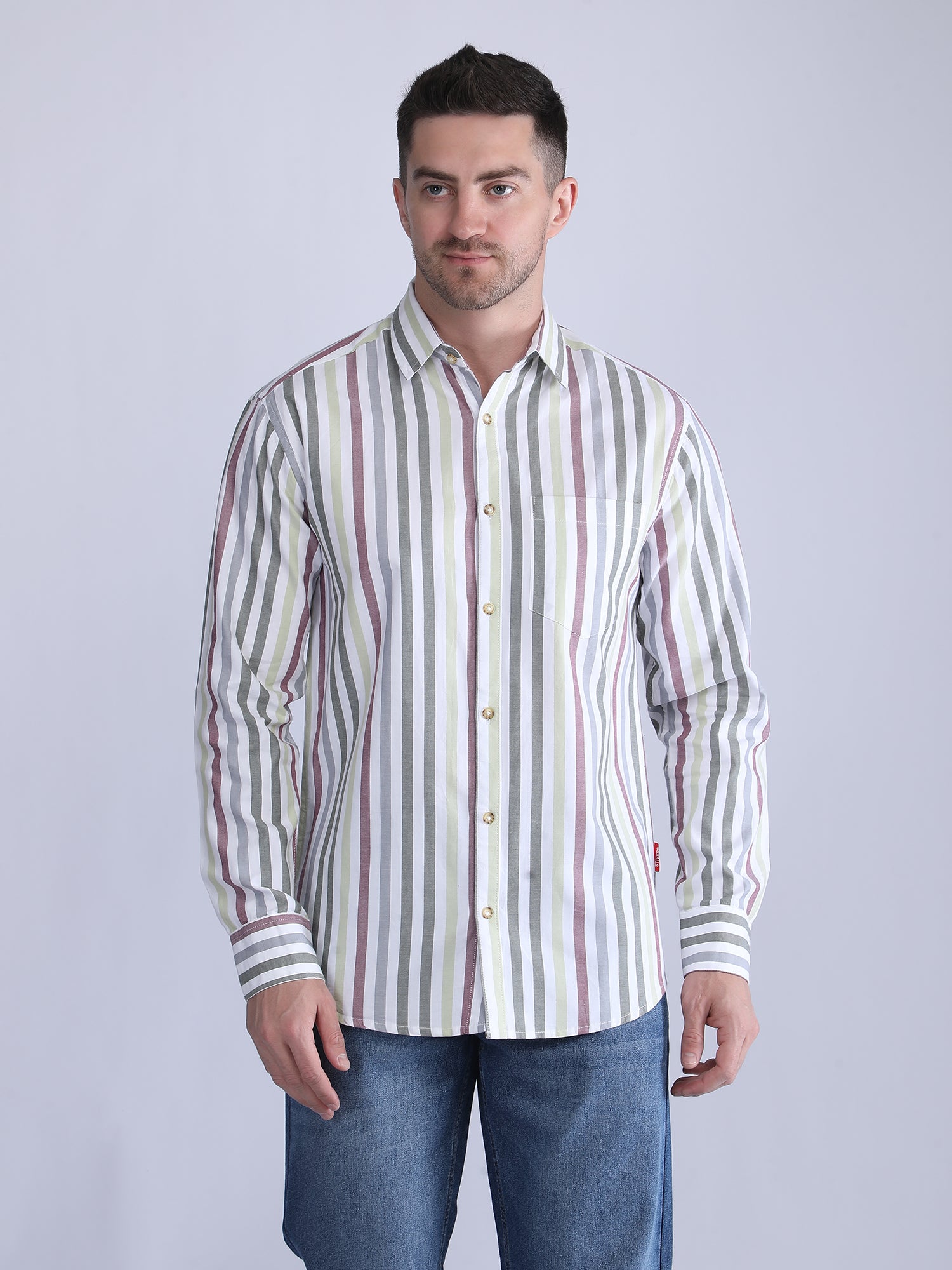 Regular Fit Striped Shirt