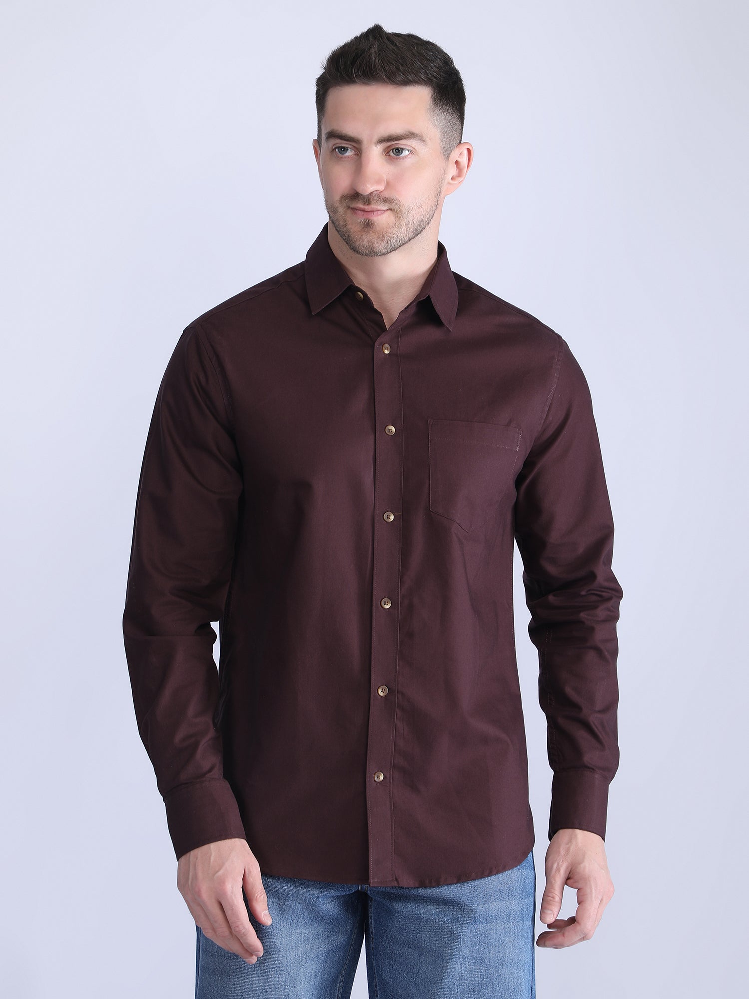 Regular Fit  Oxford Fabric Shirt