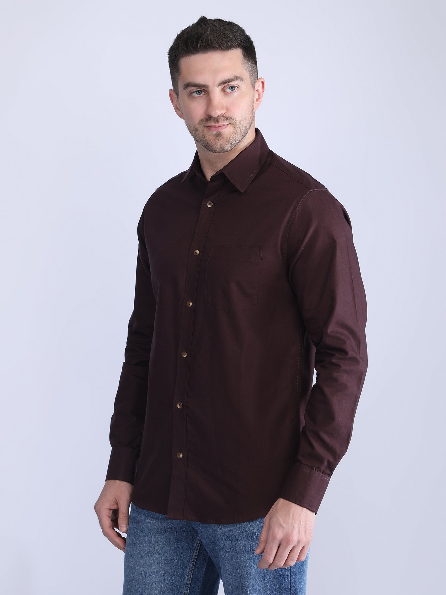 Regular Fit  Oxford Fabric Shirt