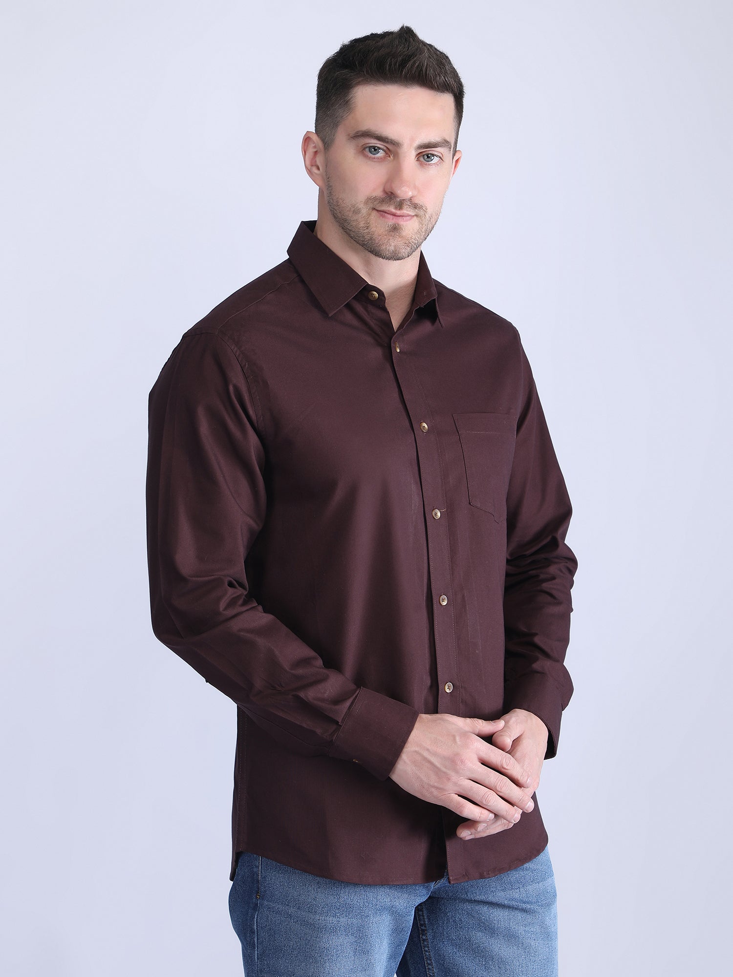 Regular Fit  Oxford Fabric Shirt