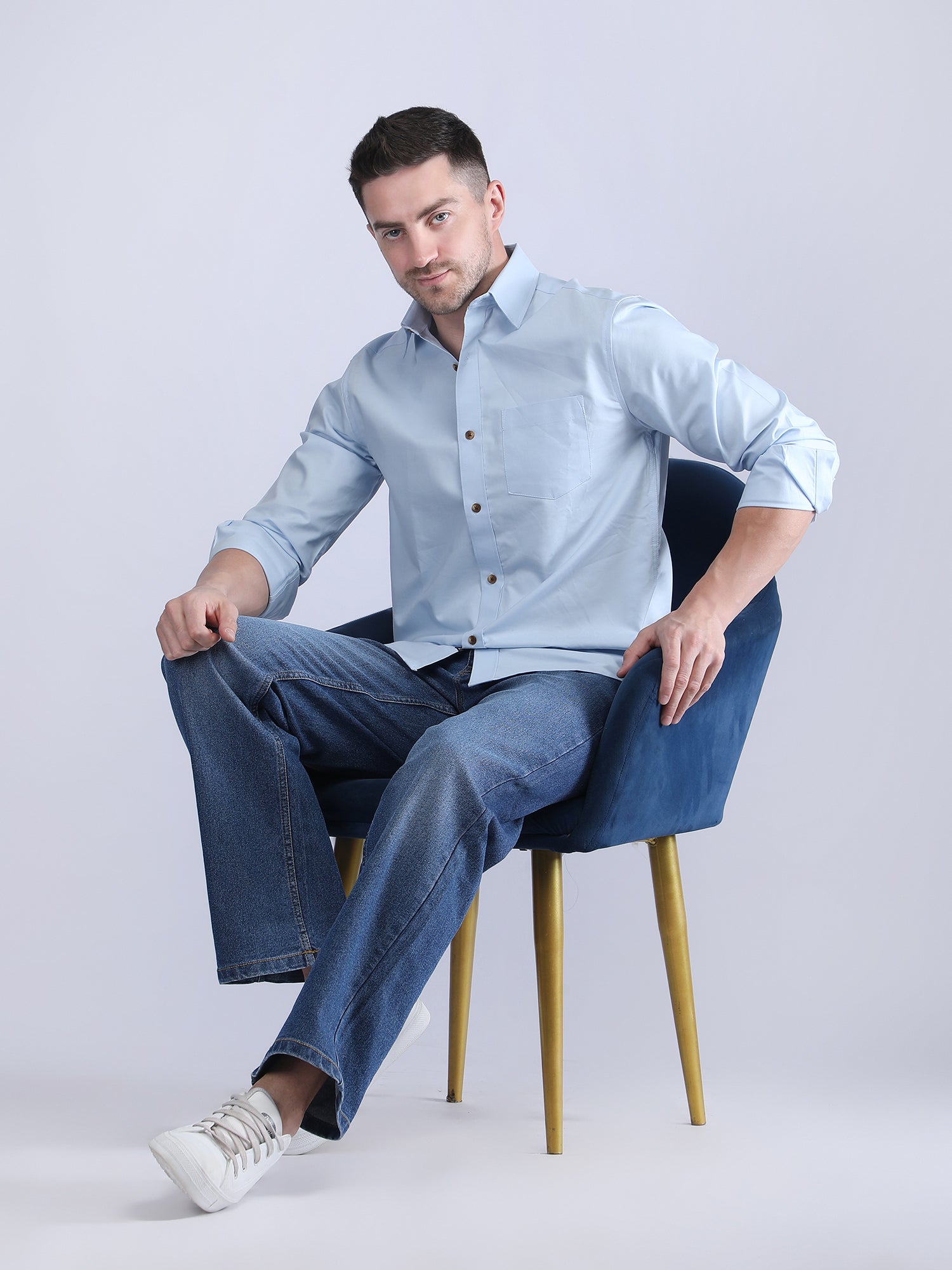 Regular Fit  Oxford Fabric Shirt