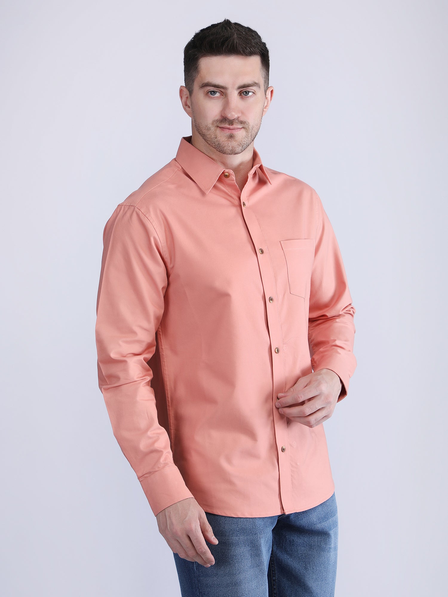 Regular Fit  Oxford Fabric Shirt