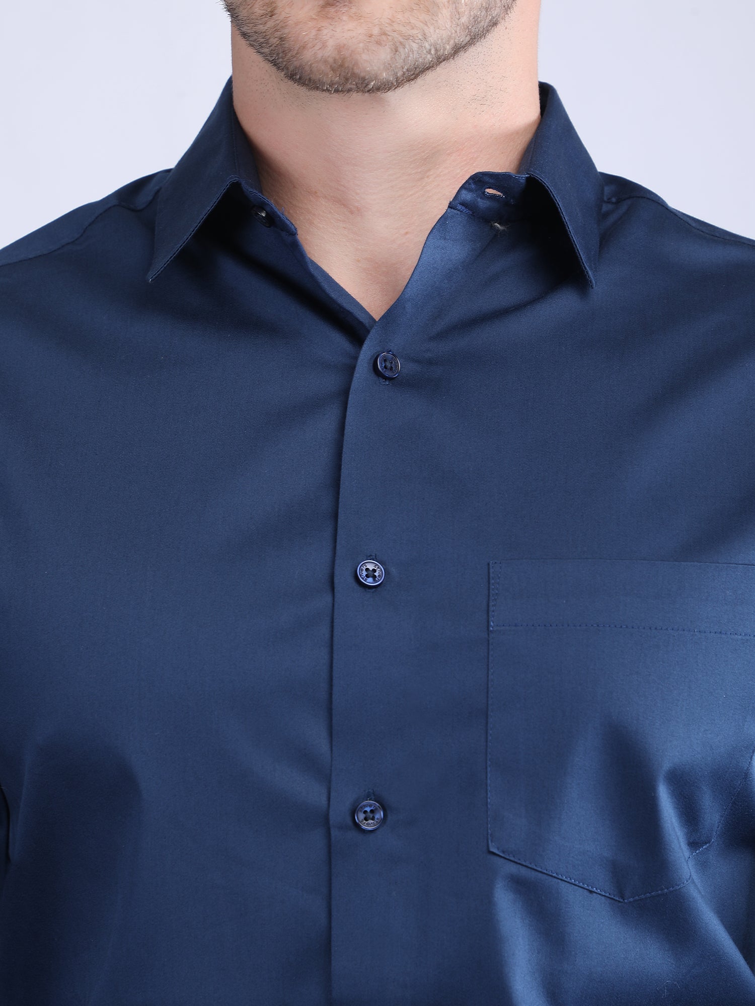 Regular Fit Satin Shirt