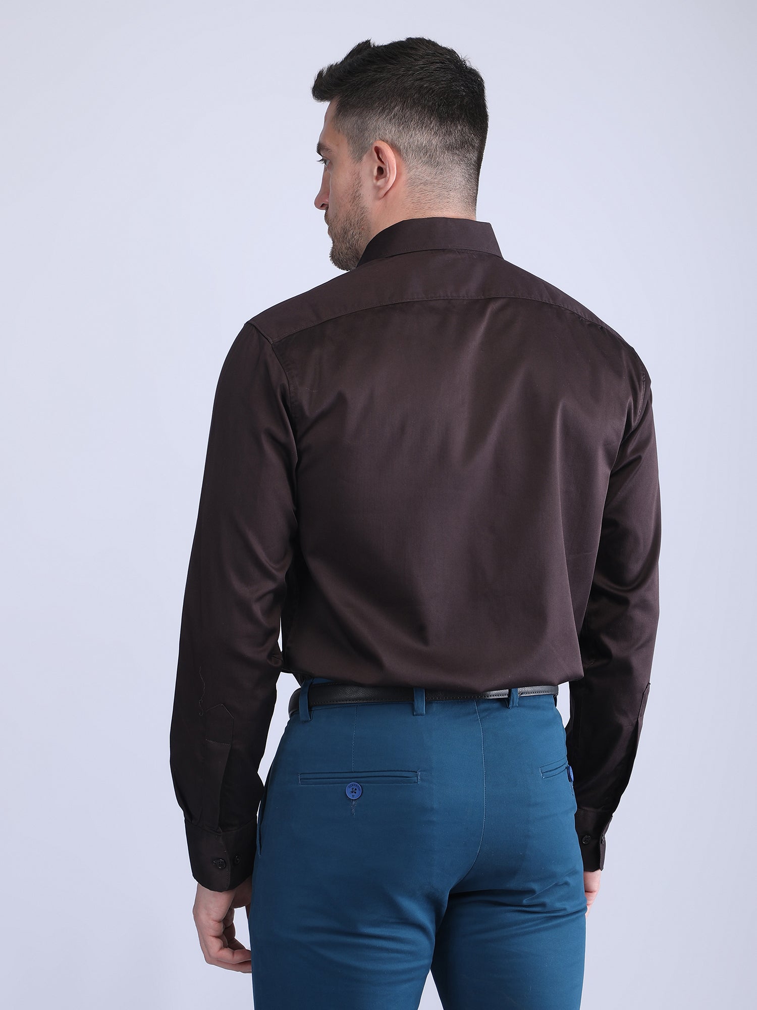 Regular Fit Satin Shirt