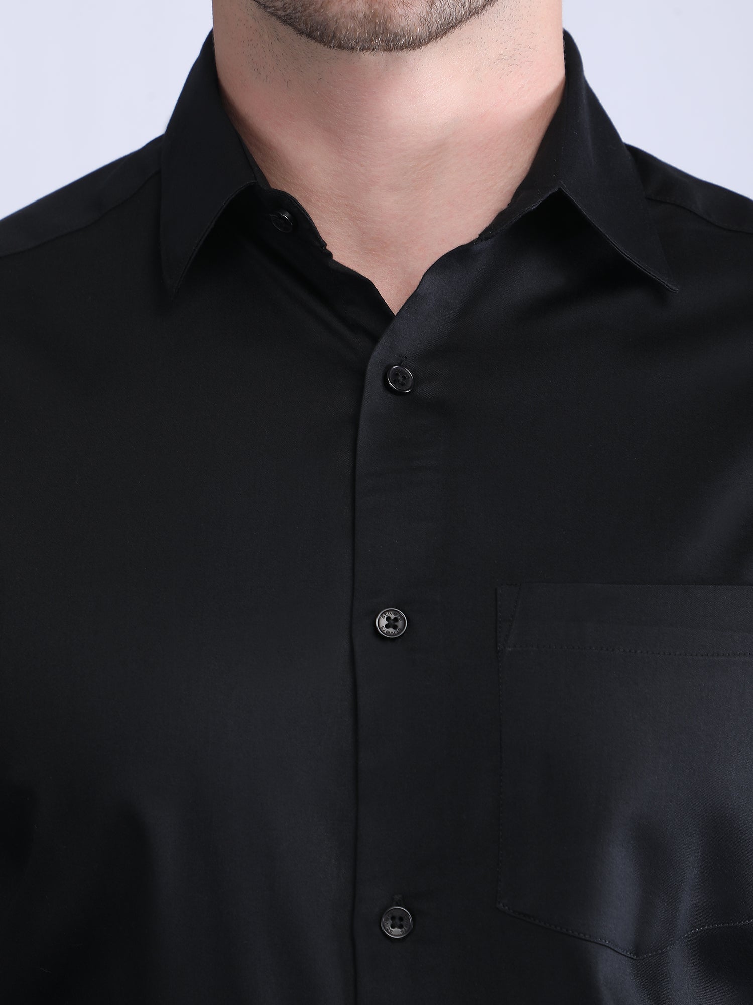 Regular Fit Satin Shirt