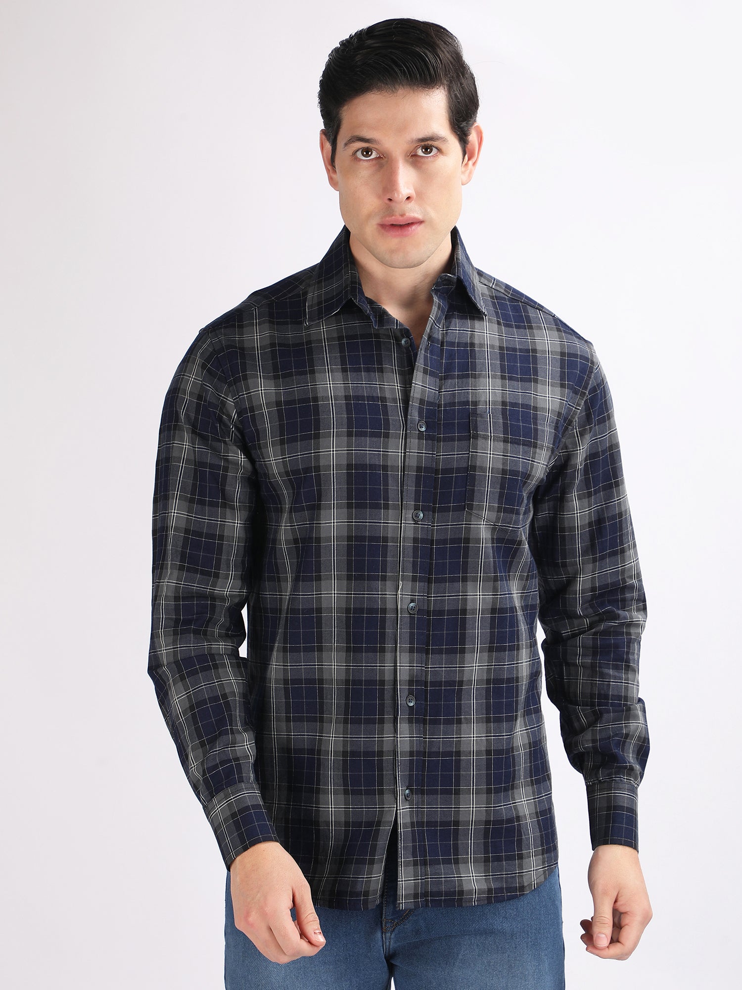 Regular Fit  Checks Shirt
