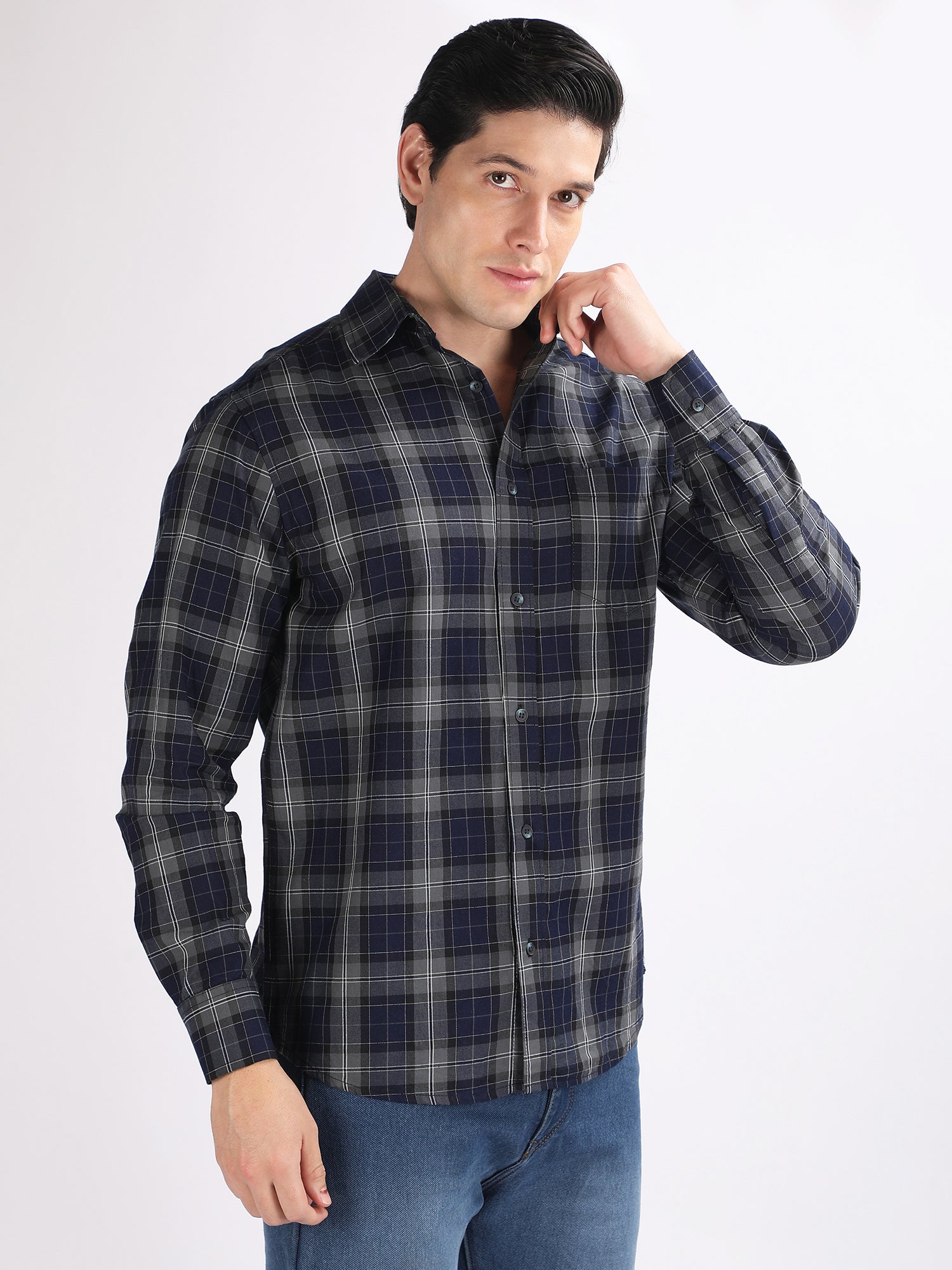 Regular Fit  Checks Shirt