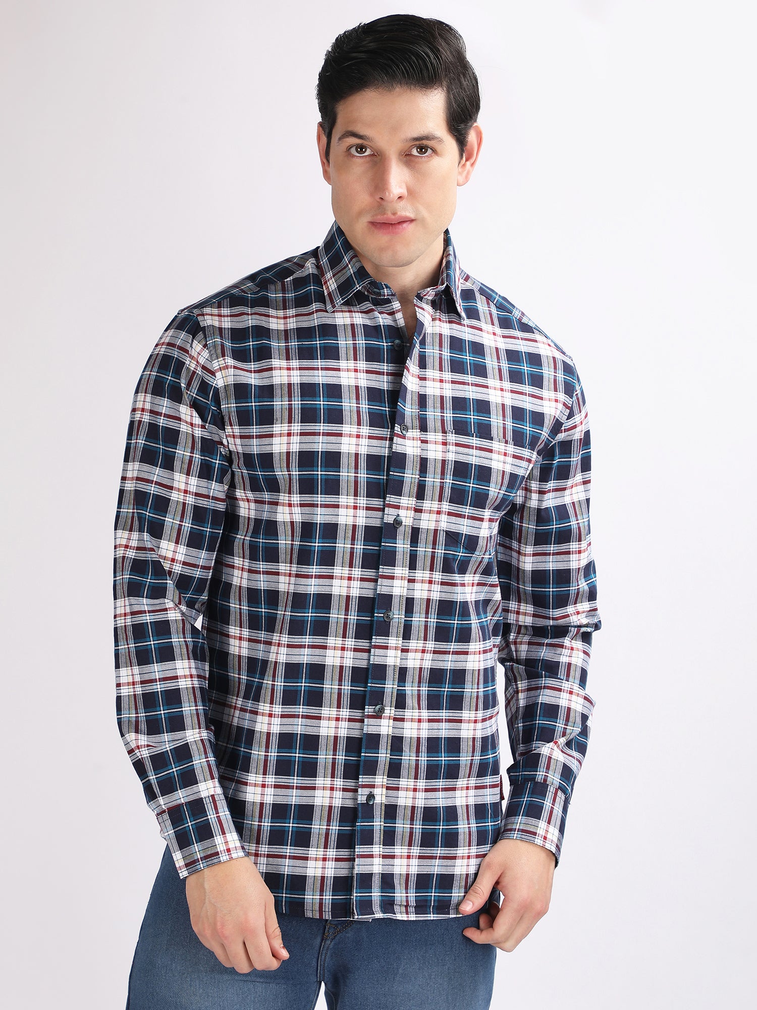 Regular Fit  Checks Shirt