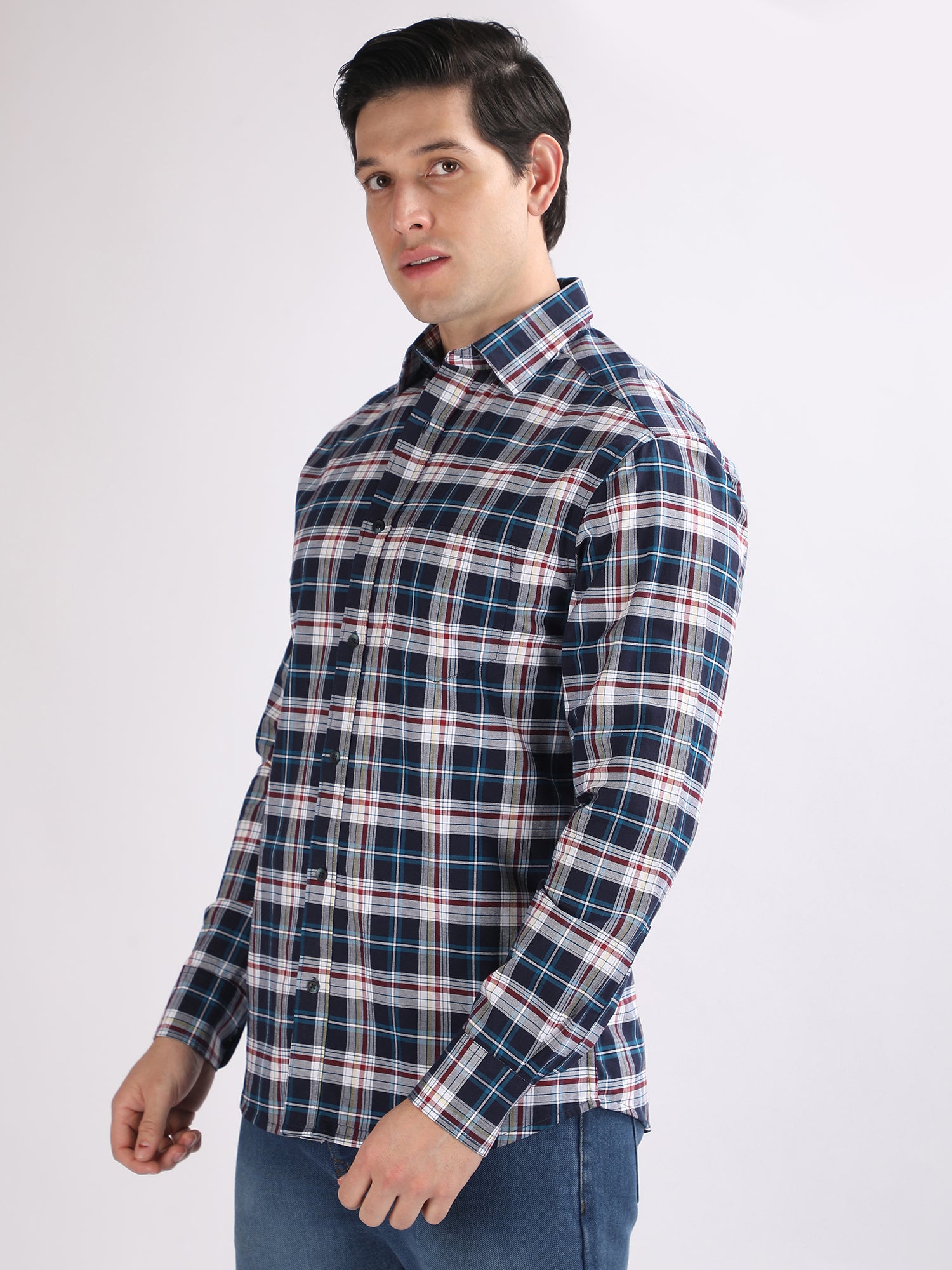 Regular Fit  Checks Shirt