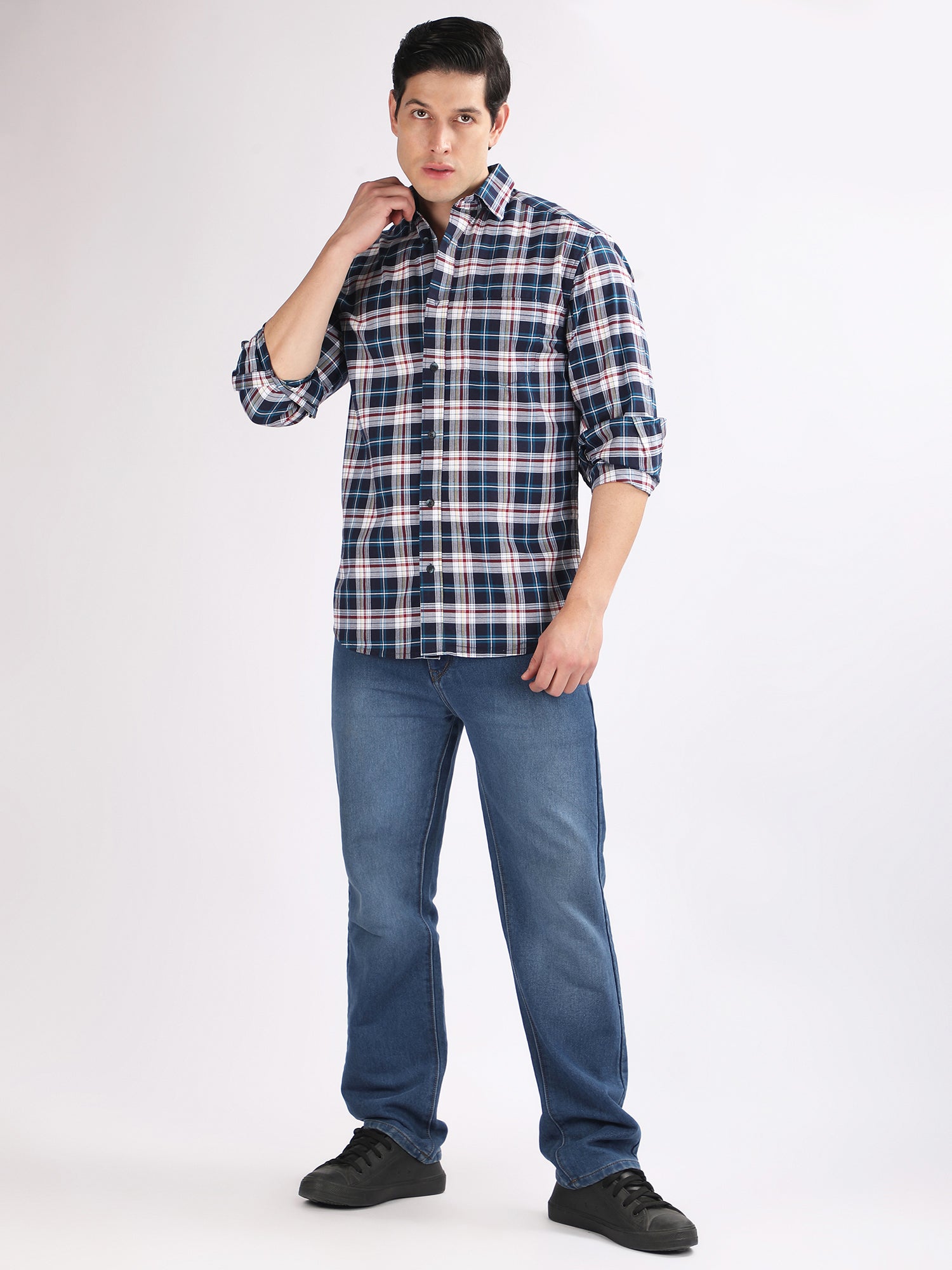 Regular Fit  Checks Shirt