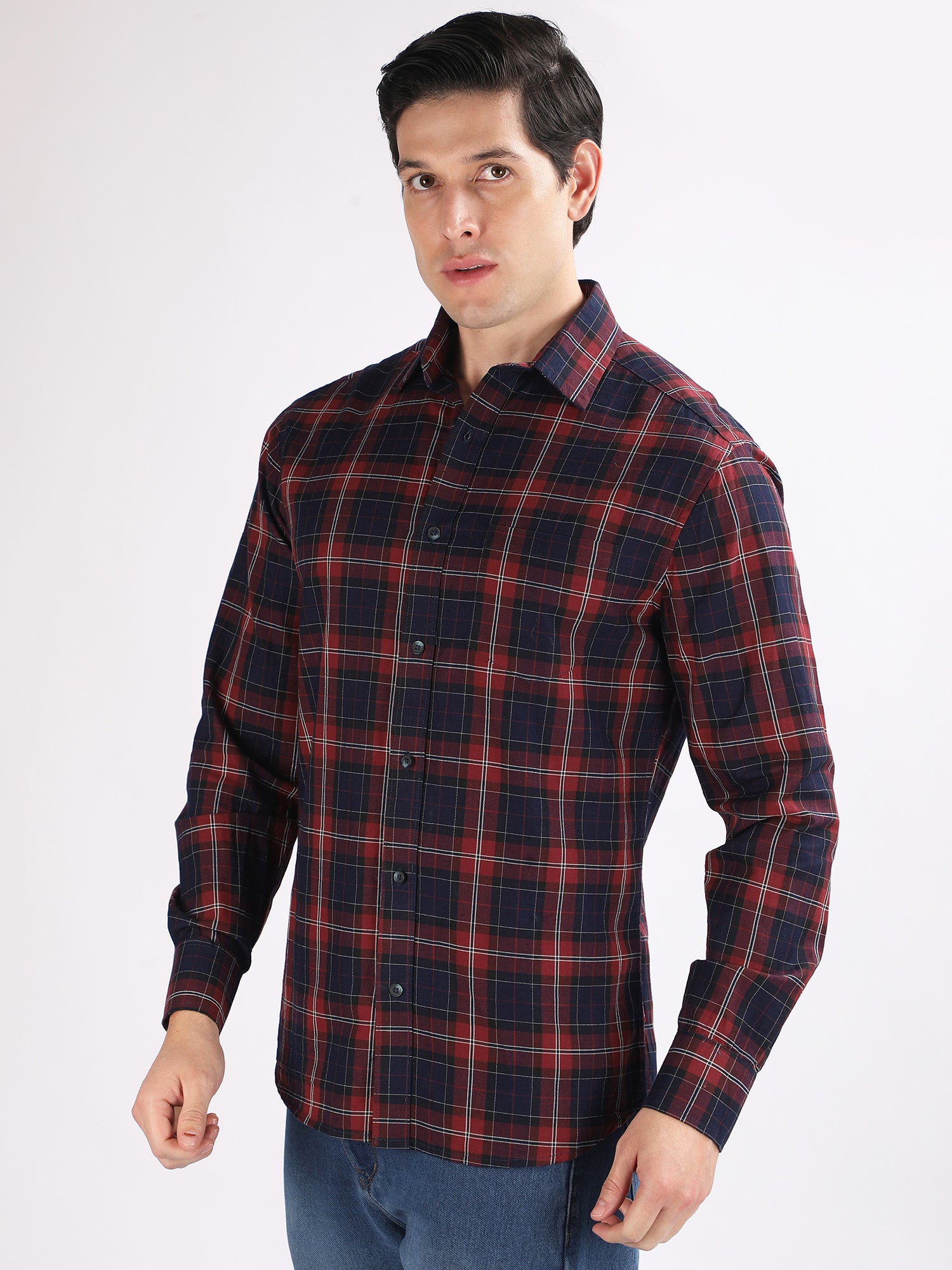 Regular Fit  Checks Shirt
