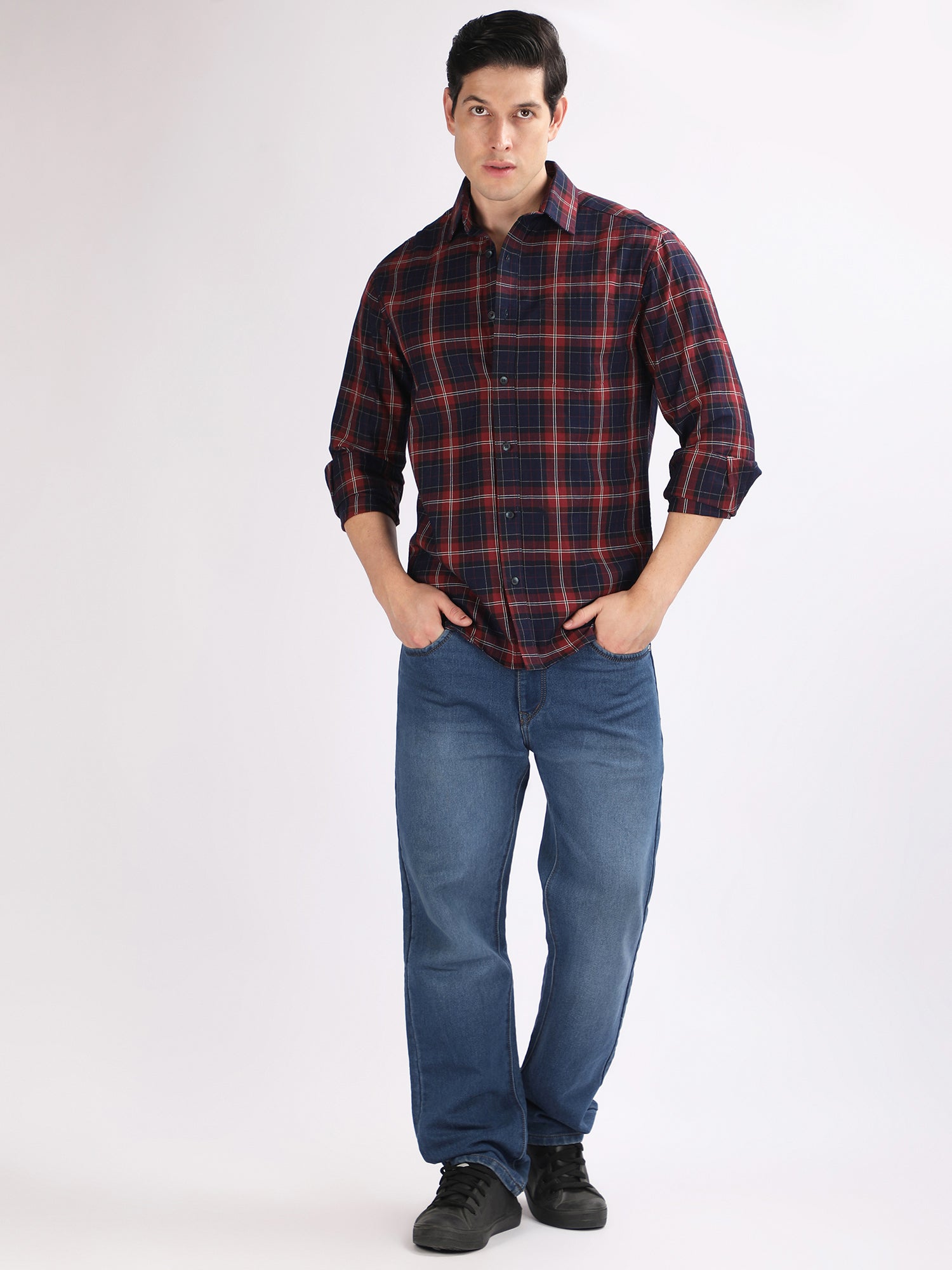 Regular Fit  Checks Shirt