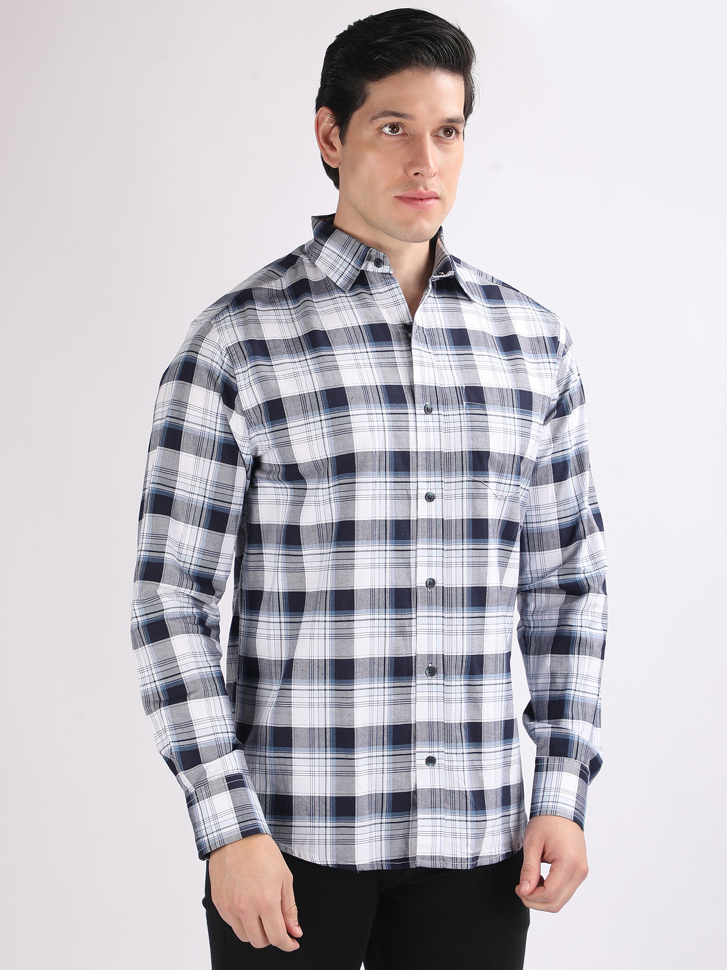 Regular Fit  Checks Shirt