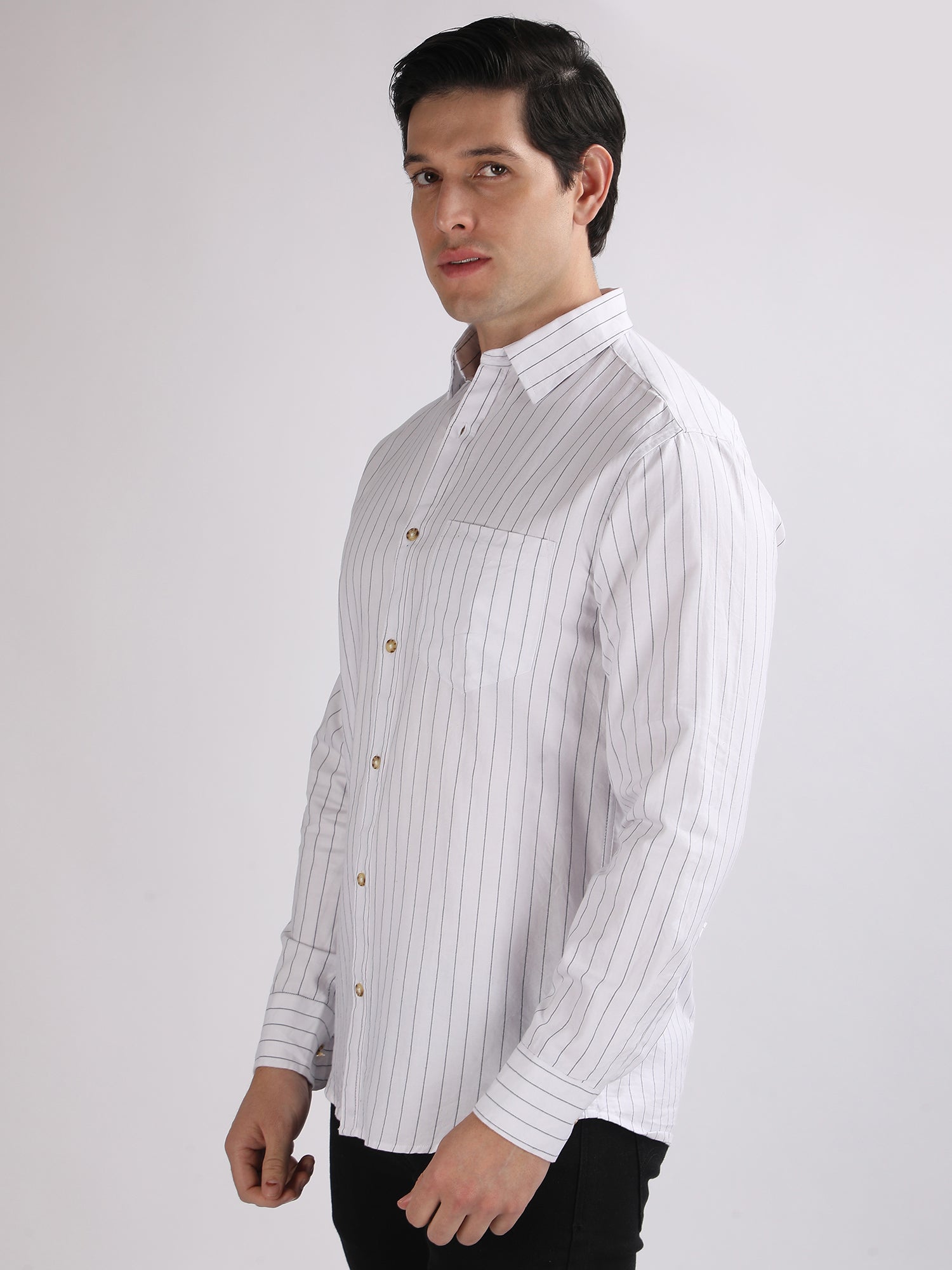 Regular Fit Striped Shirt