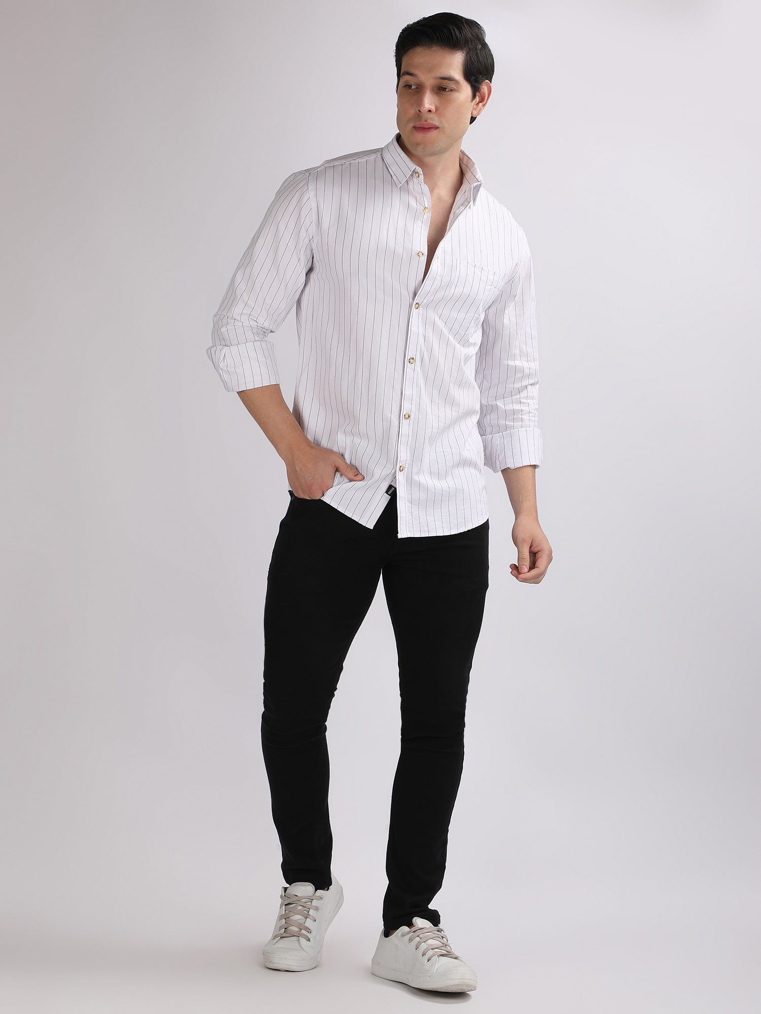 Regular Fit Striped Shirt