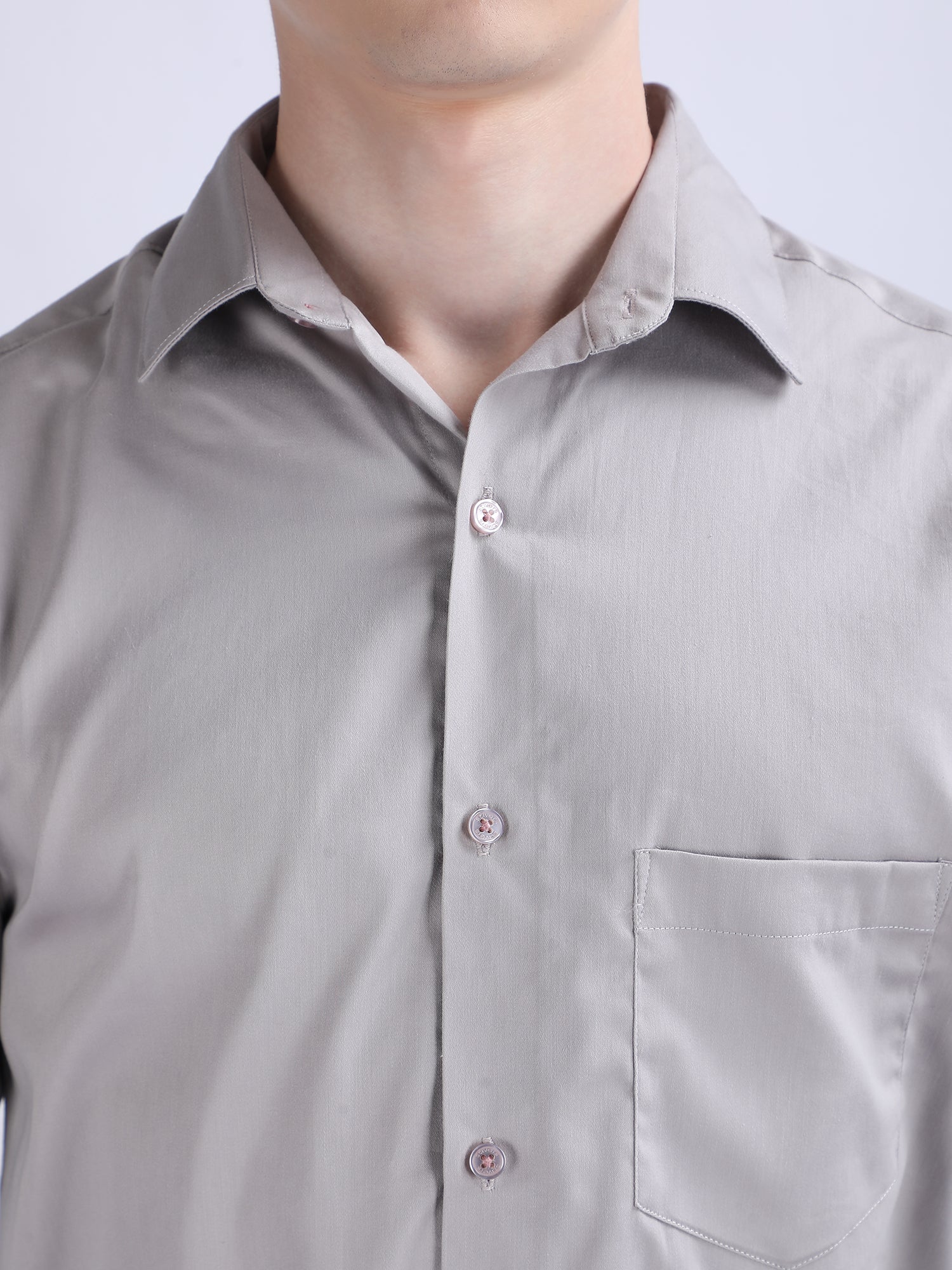 Regular Fit Satin Shirt