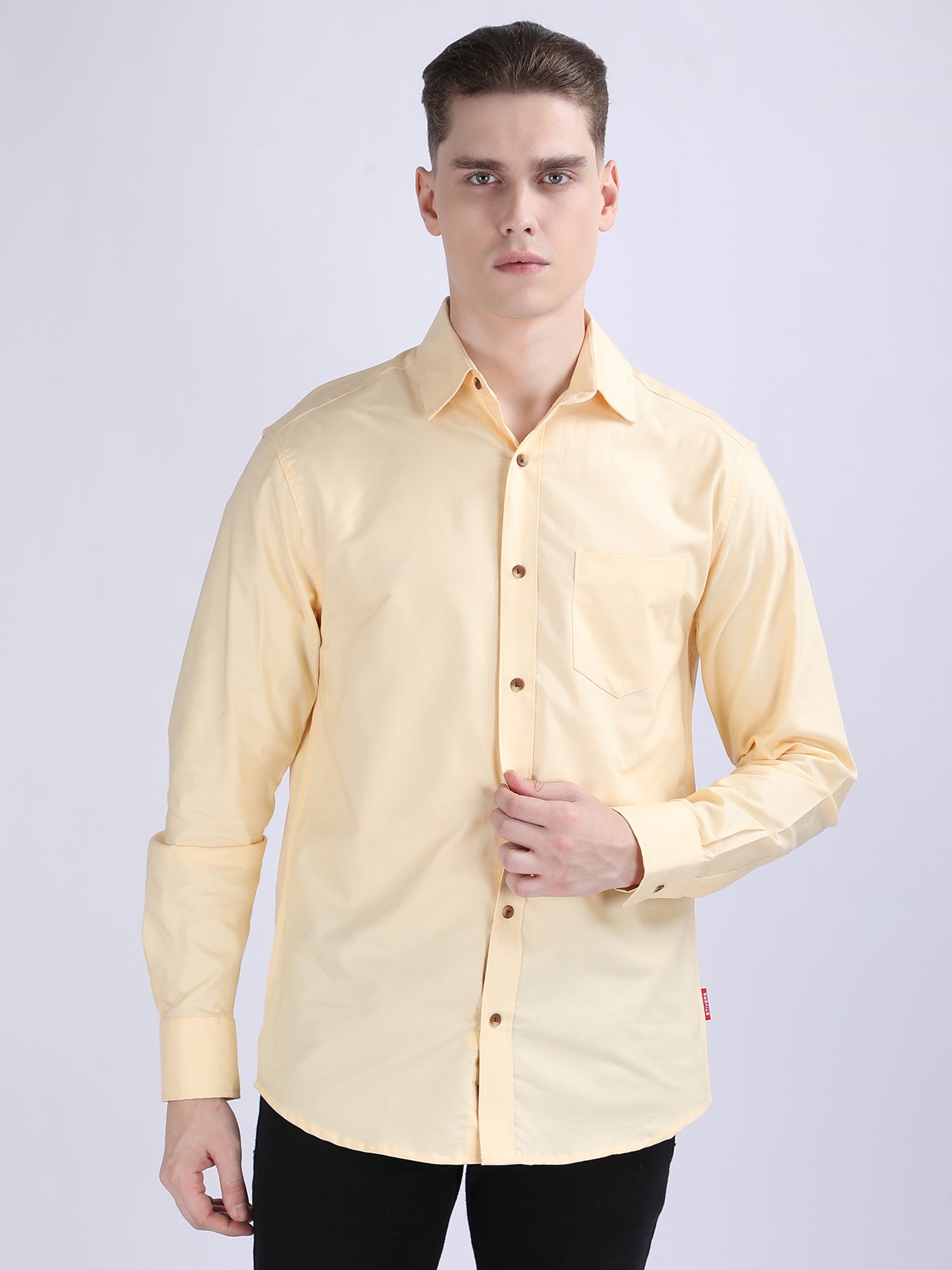 Regular Fit Oxford Fabric Shirt
