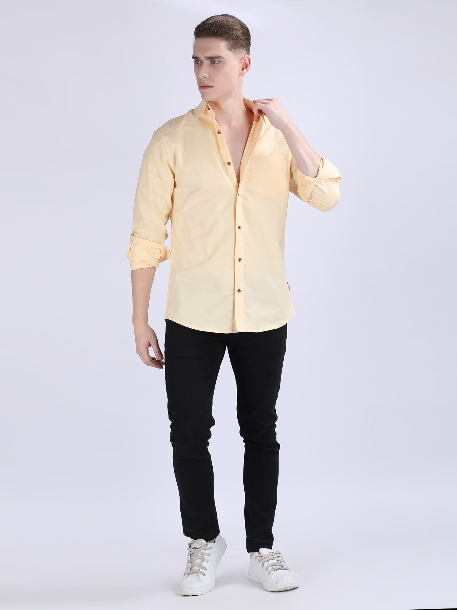 Regular Fit Oxford Fabric Shirt