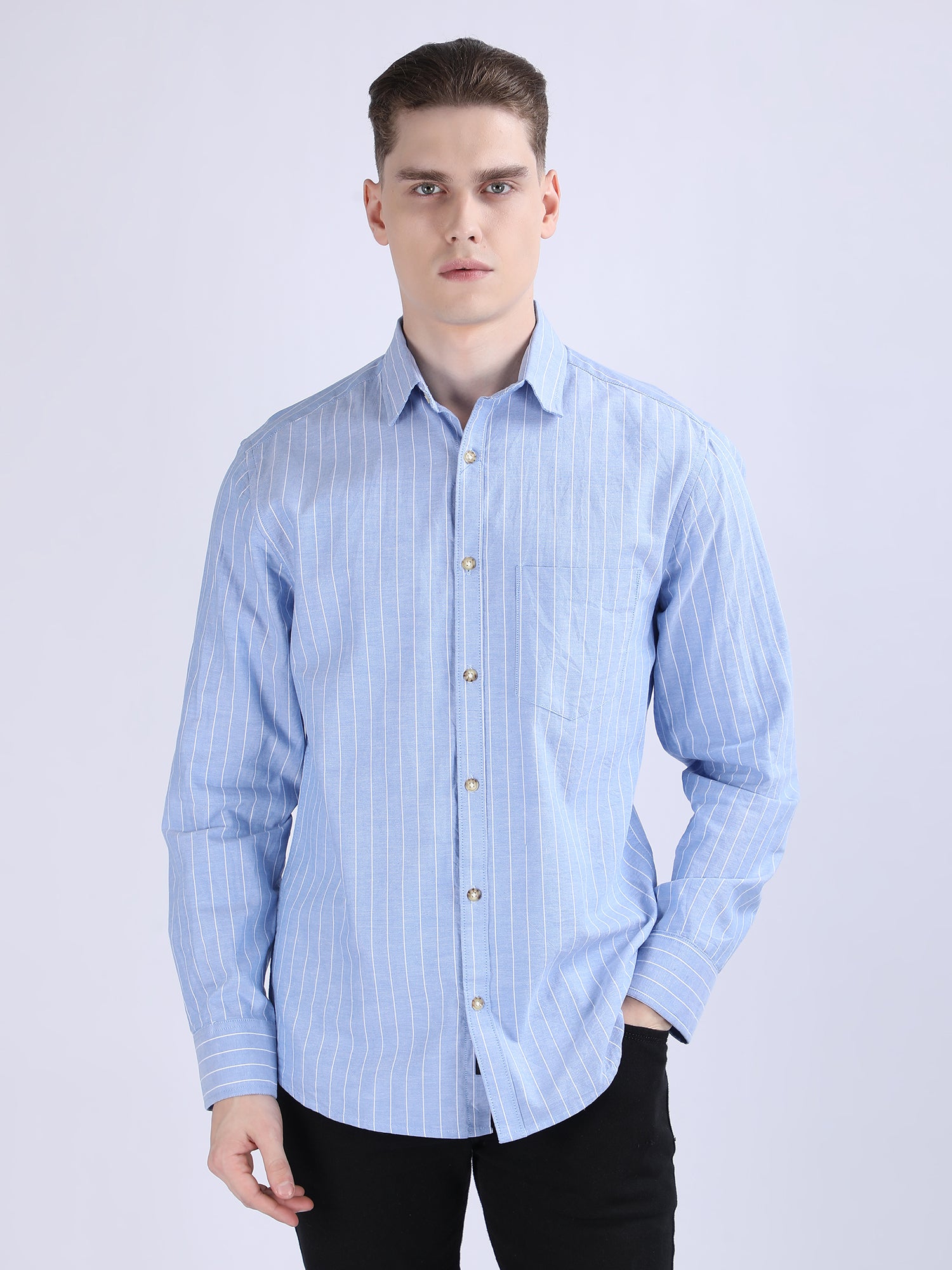 Regular Fit Striped Shirt