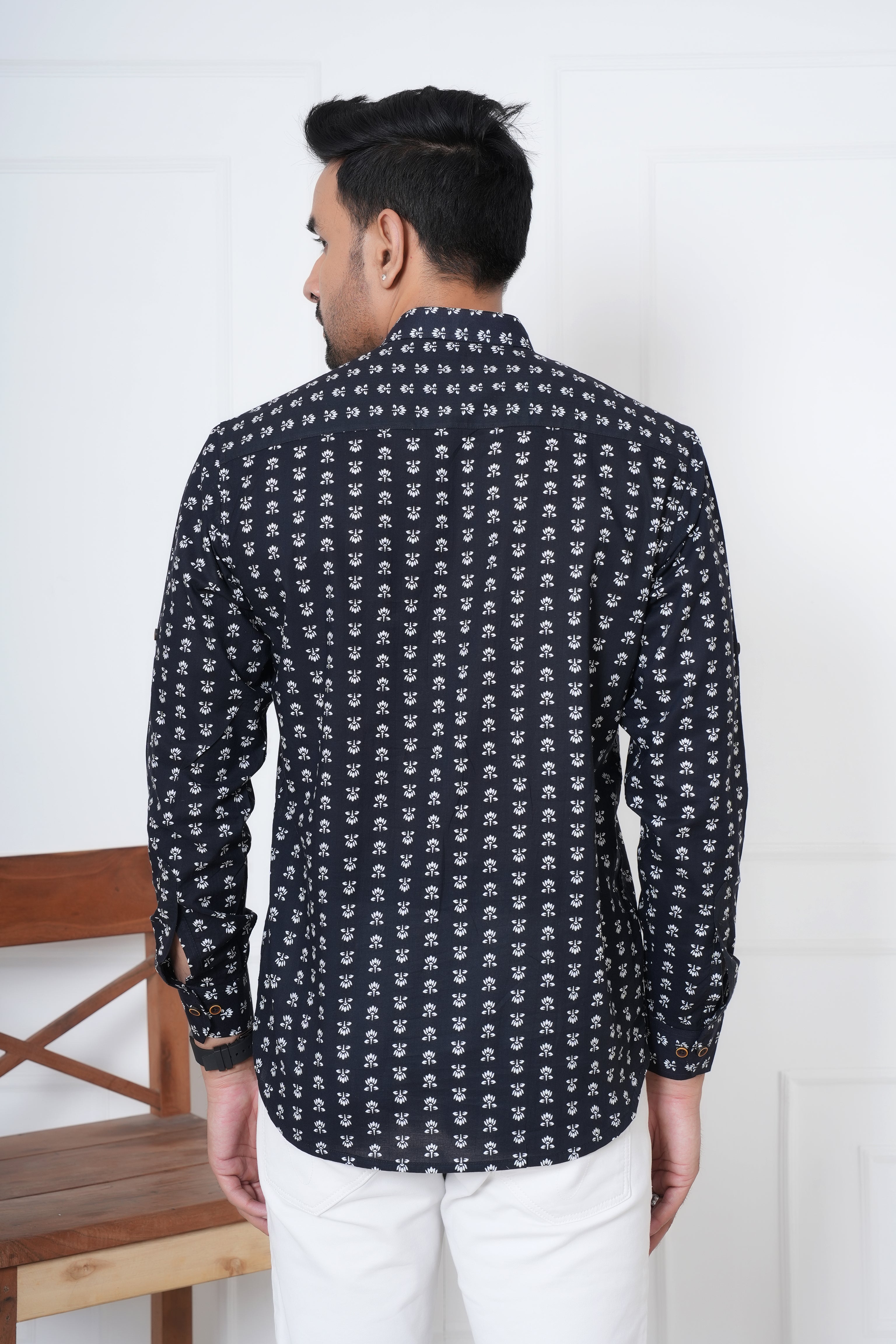 Cambric Fabric Men Short Kurta